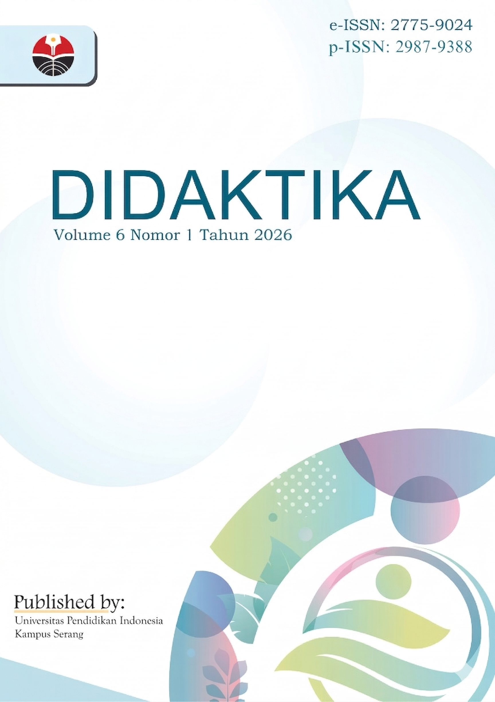 					View Vol. 6 No. 1 (2026): Didaktika
				